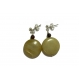 Green Jade Drop Earrings